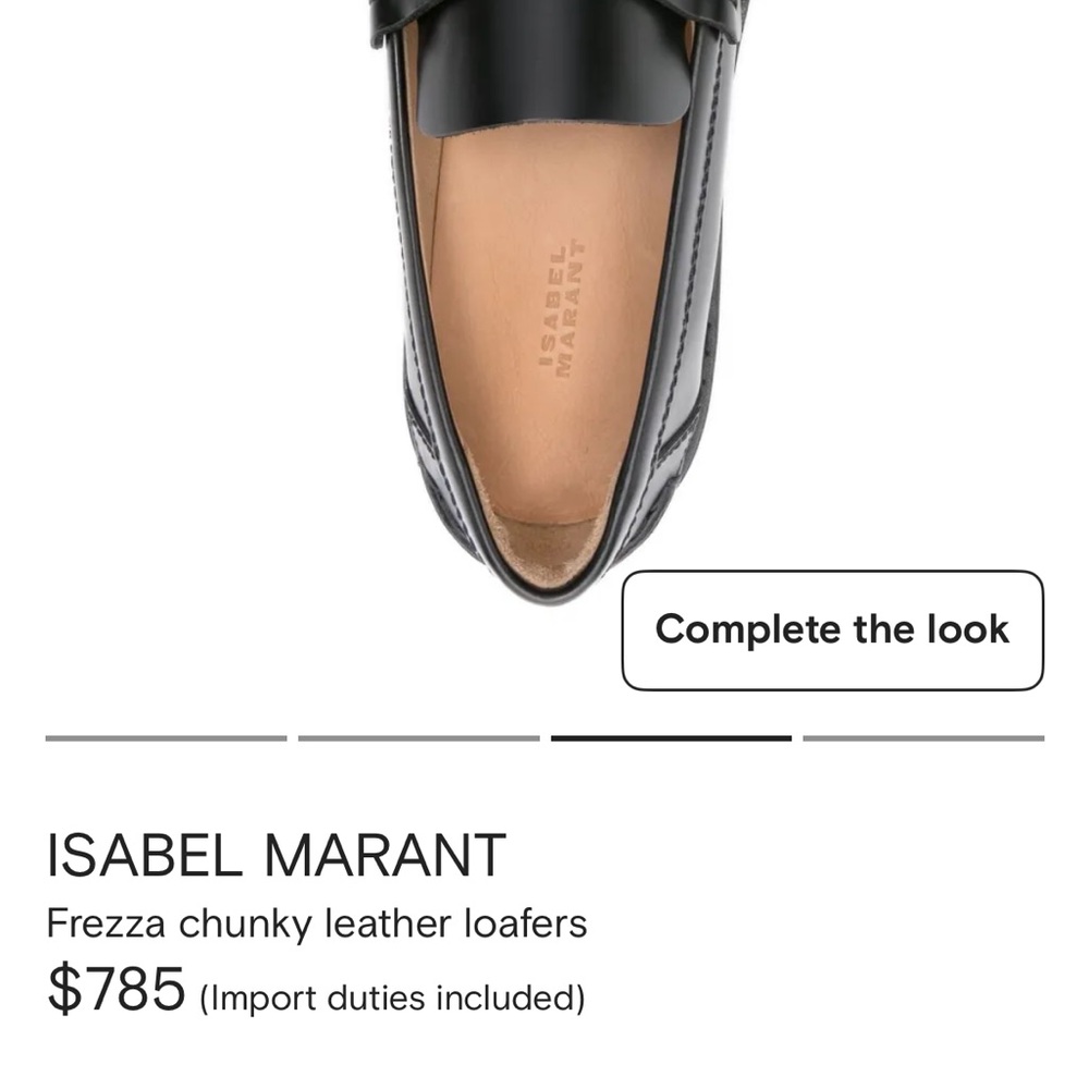Isabel Marant women’s  Black Leather Slip-Ons loafers. Never worn!
